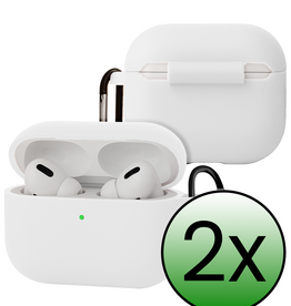BASEY. BASEY. AirPods Pro 3 Hoesje - Wit - 2 PACK