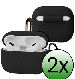 BASEY. BASEY. AirPods Pro 3 Hoesje - Zwart - 2 PACK