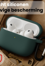 NoXx NoXx AirPods Pro 3 Hoesje - Donkergroen