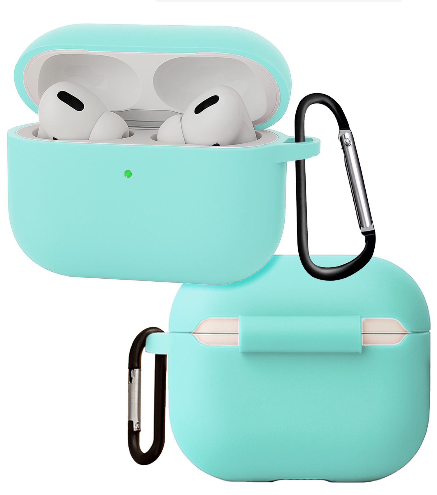 NoXx NoXx AirPods Pro 3 Hoesje - Mintgroen