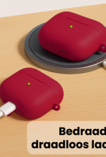 Nomfy Nomfy AirPods Pro 3 Hoesje - Wijnrood - 2 PACK