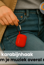 Nomfy Nomfy AirPods Pro 3 Hoesje - Rood - 2 PACK