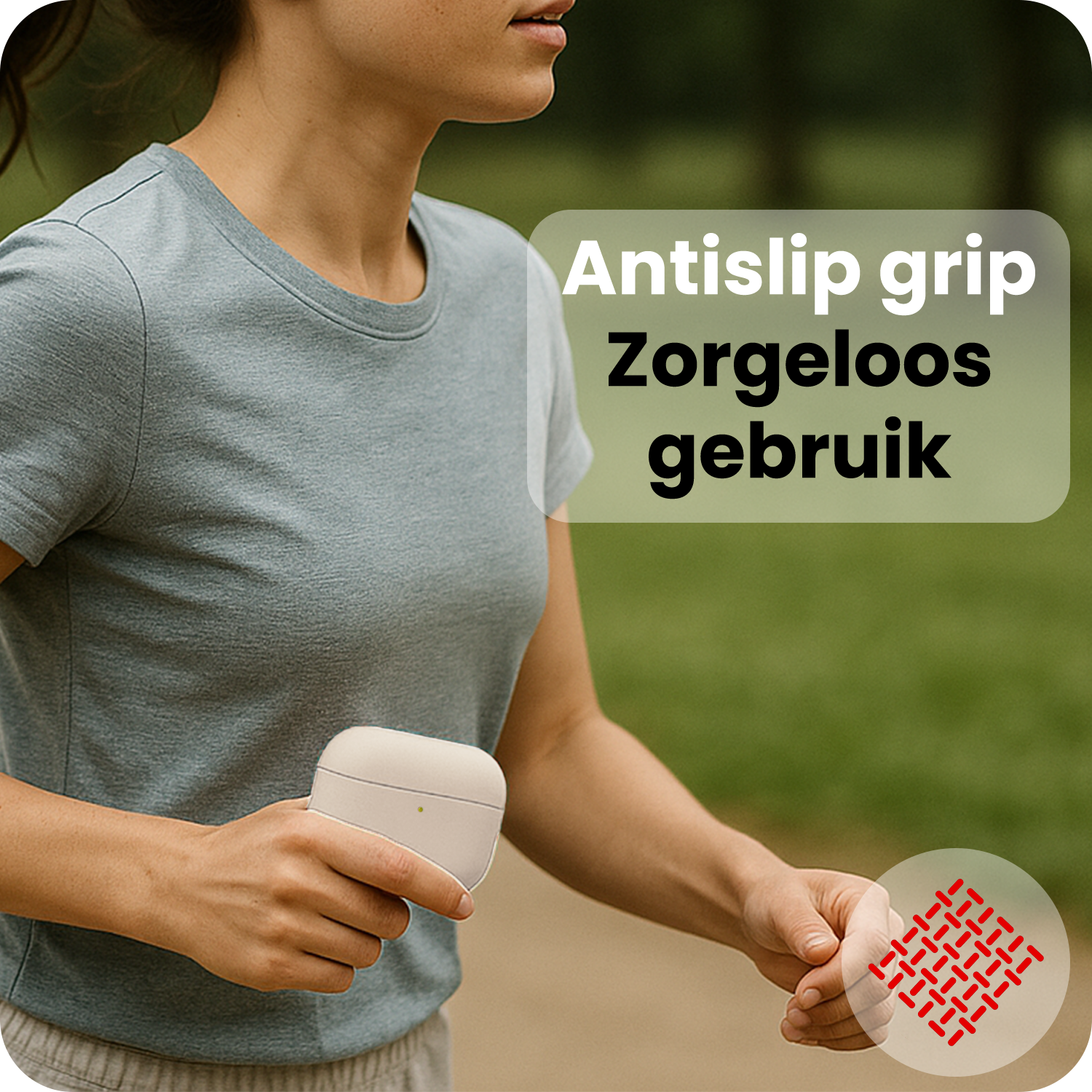 NoXx NoXx AirPods Pro 3 Hoesje - Zand