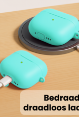 Nomfy Nomfy AirPods Pro 3 Hoesje - Mintgroen - 2 PACK