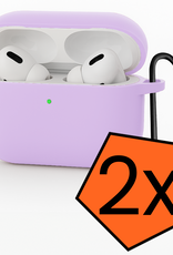 Nomfy Nomfy AirPods Pro 3 Hoesje - Lila - 2 PACK