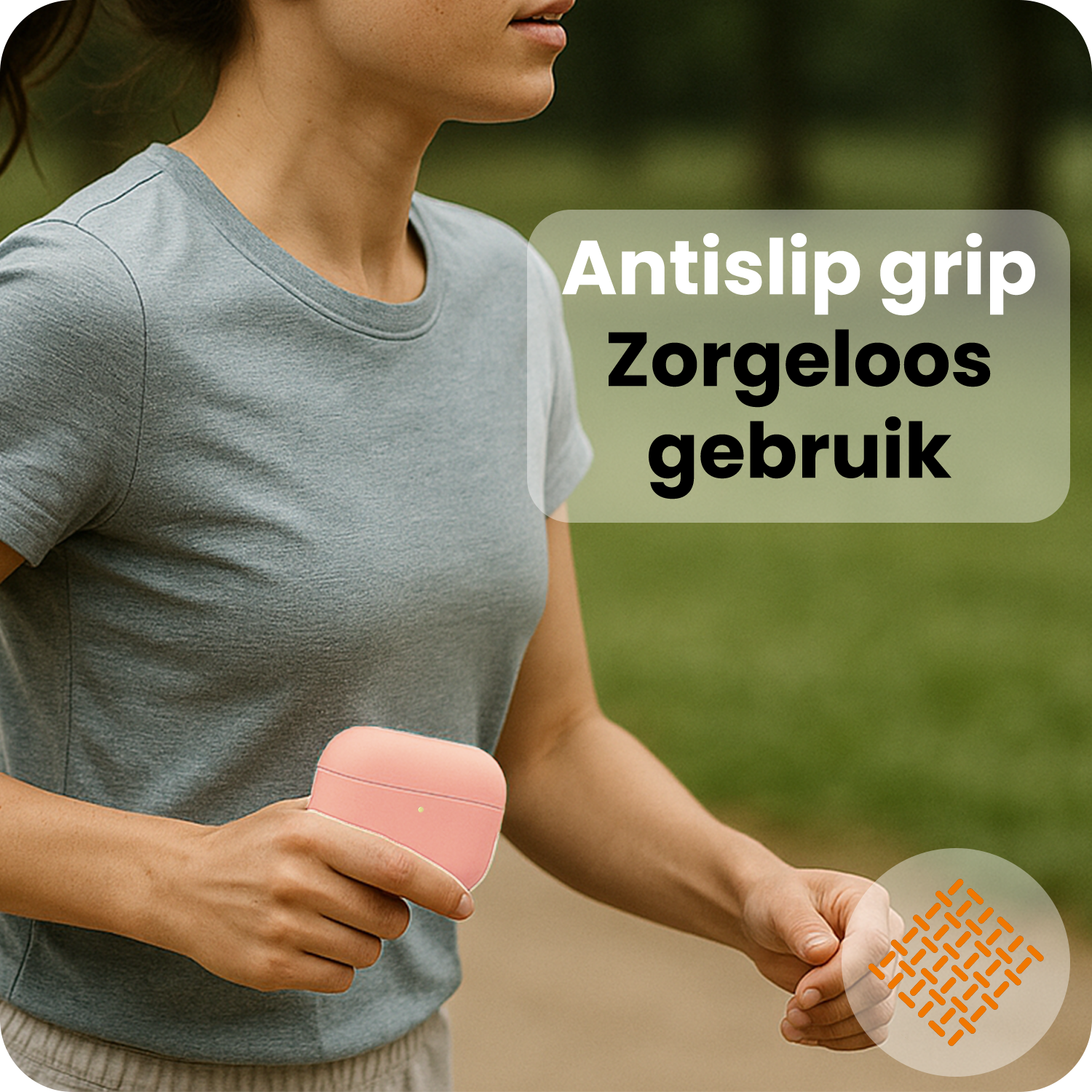 Nomfy Nomfy AirPods Pro 3 Hoesje - Lichtroze - 2 PACK