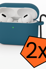Nomfy Nomfy AirPods Pro 3 Hoesje - Donkerblauw - 2 PACK