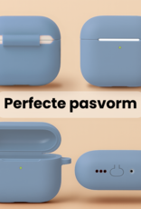 NoXx NoXx AirPods Pro 3 Hoesje - Lichtblauw - 2 PACK