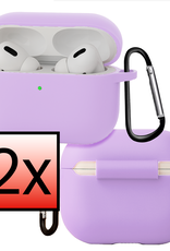 NoXx NoXx AirPods Pro 3 Hoesje - Lila - 2 PACK
