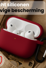 NoXx NoXx AirPods Pro 3 Hoesje - Wijnrood - 2 PACK