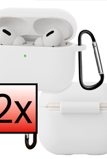 NoXx NoXx AirPods Pro 3 Hoesje - Wit - 2 PACK