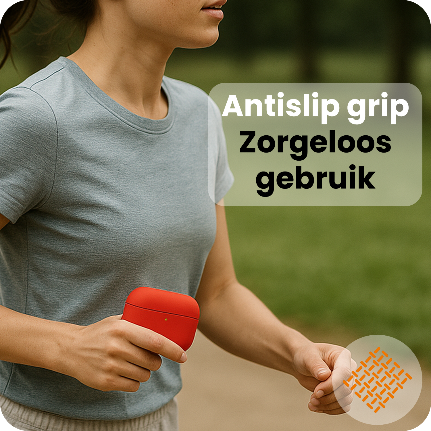 Nomfy Nomfy AirPods Pro 3 Hoesje - Rood