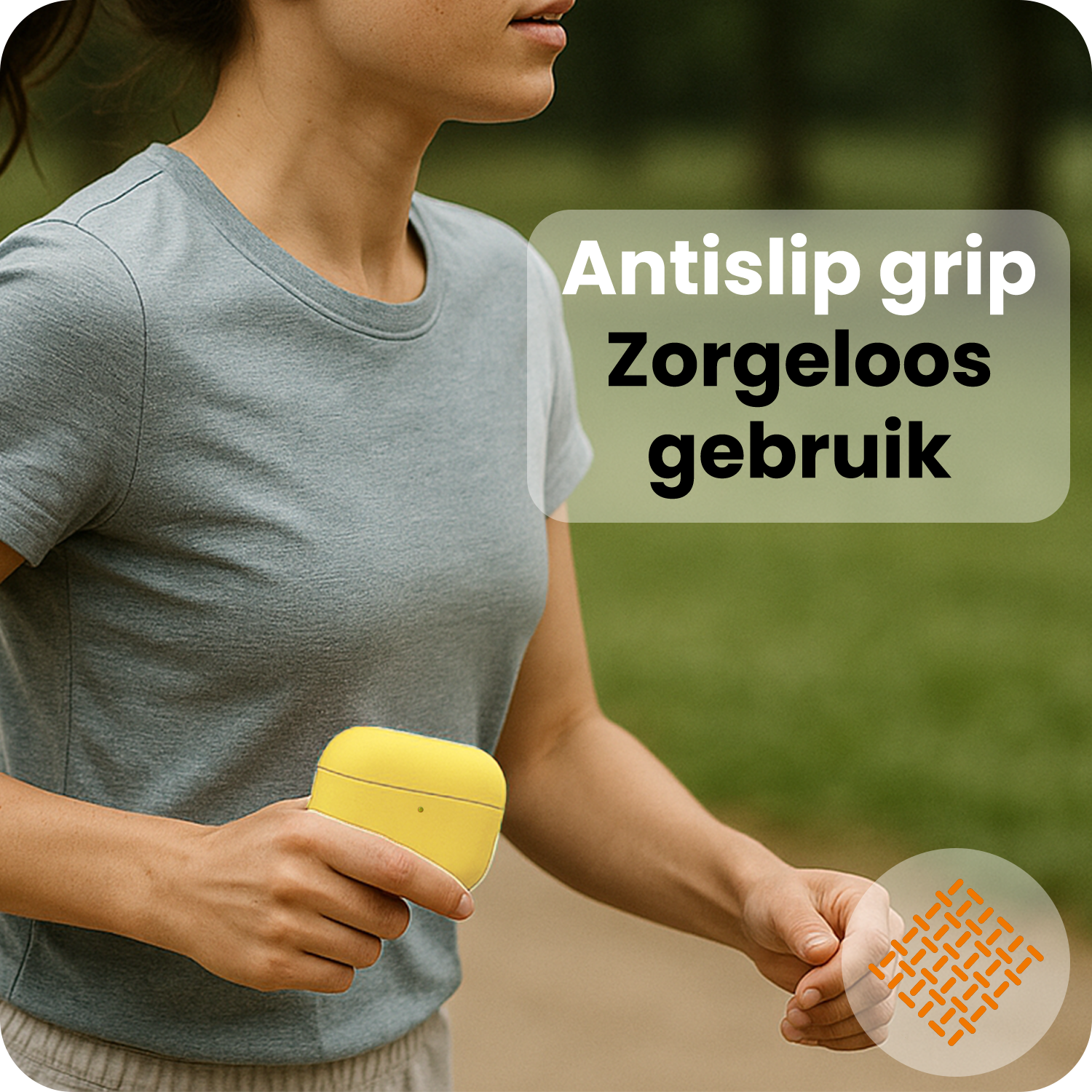 Nomfy Nomfy AirPods Pro 3 Hoesje - Geel