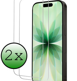 BASEY. BASEY. iPhone 17 Screenprotector Glas Met Dichte Notch - 2 PACK