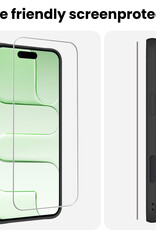 BASEY. BASEY. iPhone Air Screenprotector Glas Met Dichte Notch - 3 PACK