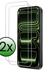 BASEY. BASEY. iPhone 17 Pro Screenprotector Glas Met Dichte Notch - 2 PACK