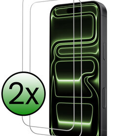 BASEY. BASEY. iPhone 17 Pro Screenprotector Glas Met Dichte Notch - 2 PACK