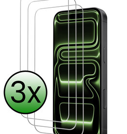 BASEY. BASEY. iPhone 17 Pro Max Screenprotector Glas Met Dichte Notch - 3 PACK