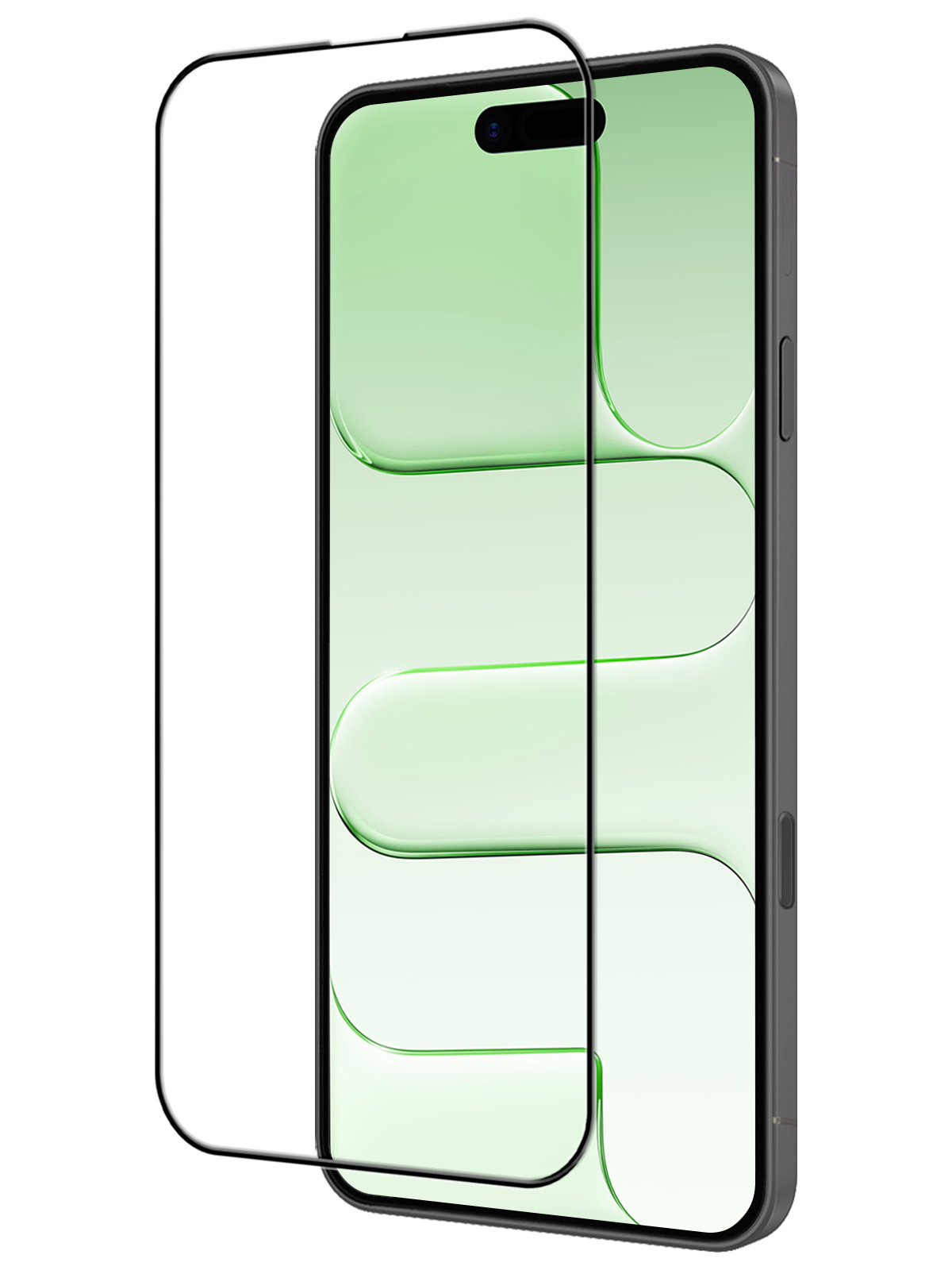 BASEY. BASEY. iPhone Air Screenprotector Glas Full Cover 2D