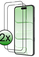 BASEY. BASEY. iPhone Air Screenprotector Glas Full Cover 2D - 2 PACK