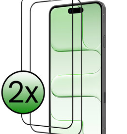 BASEY. BASEY. iPhone Air Screenprotector Glas Full Cover 2D - 2 PACK