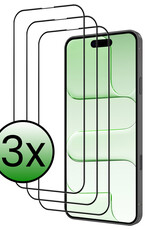 BASEY. BASEY. iPhone Air Screenprotector Glas Full Cover 2D - 3 PACK