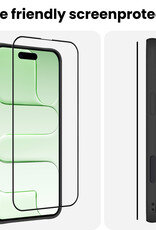 BASEY. BASEY. iPhone Air Screenprotector Glas Full Cover 2D - 3 PACK