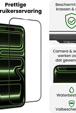 BASEY. BASEY. iPhone 17 Pro Max Screenprotector Glas Full Cover 2D - 2 PACK