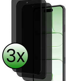 BASEY. BASEY. iPhone Air Screenprotector Glas Privacy - 3 PACK