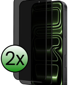 BASEY. BASEY. iPhone 17 Pro Screenprotector Glas Privacy - 2 PACK