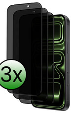 BASEY. BASEY. iPhone 17 Pro Max Screenprotector Glas Privacy - 3 PACK