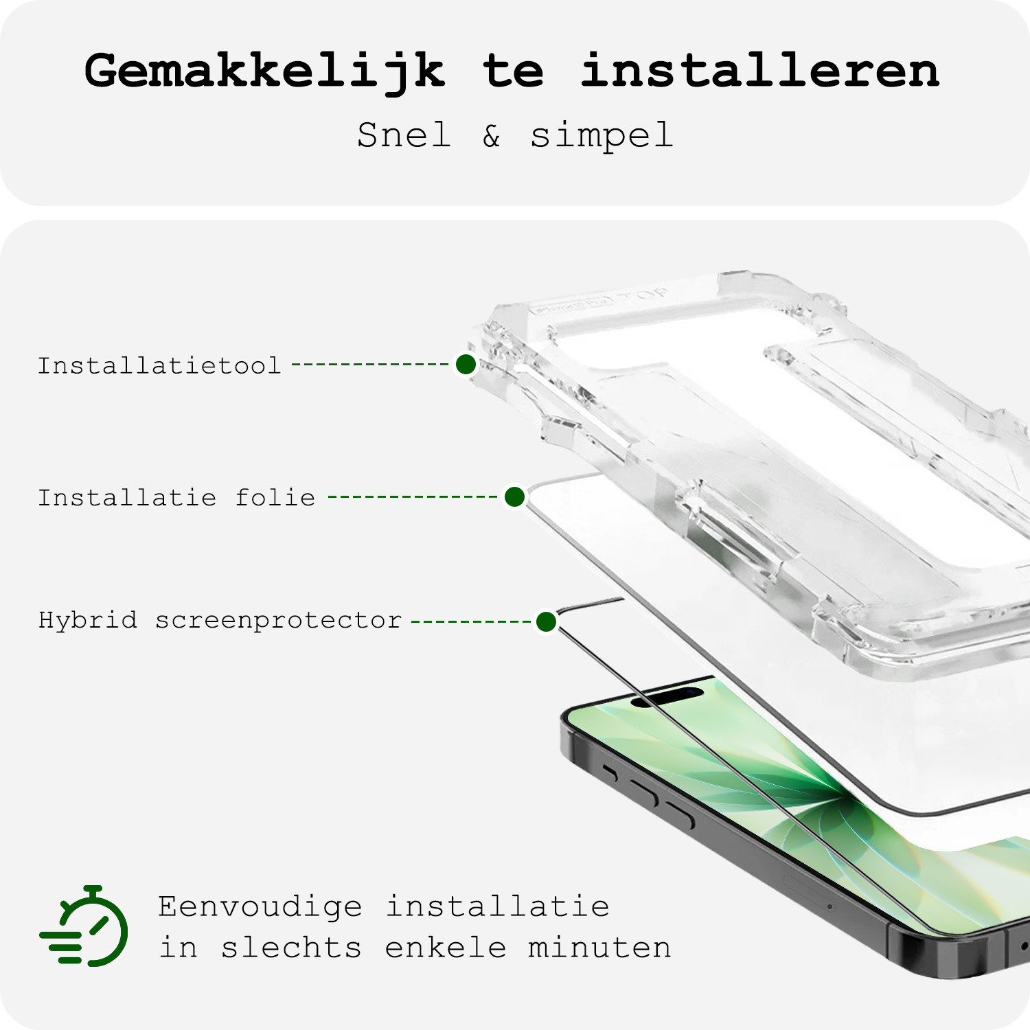 BASEY. BASEY. iPhone 17 Hybrid Screenprotector