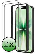 BASEY. BASEY. iPhone 17 Screenprotector Met Installieframe - 2 PACK