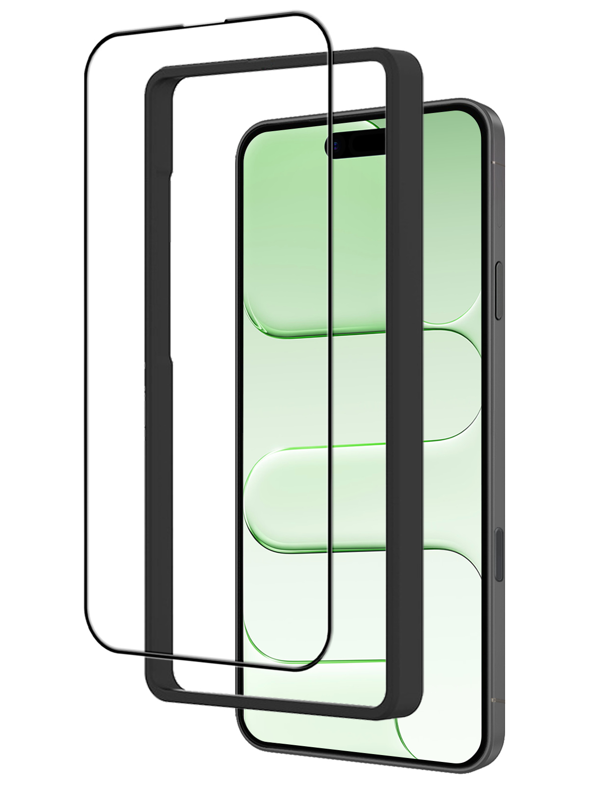 BASEY. BASEY. iPhone Air Screenprotector Met Installieframe