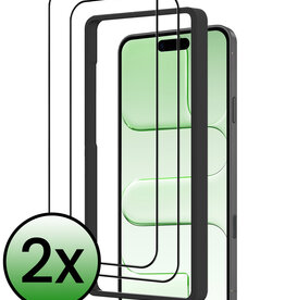 BASEY. BASEY. iPhone Air Screenprotector Met Installieframe - 2 PACK