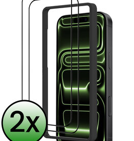 BASEY. BASEY. iPhone 17 Pro Screenprotector Met Installieframe - 2 PACK