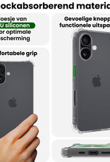 BASEY. BASEY. iPhone 17 Hoesje Shockproof Met Screenprotector Met Dichte Notch