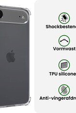 BASEY. BASEY. iPhone Air Hoesje Shockproof - Transparant - 2 PACK