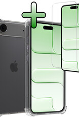 BASEY. BASEY. iPhone Air Hoesje Shockproof Met Screenprotector Met Dichte Notch