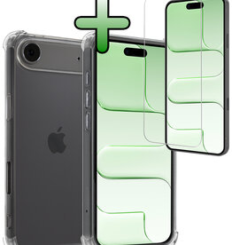 BASEY. BASEY. iPhone Air Hoesje Shockproof Met Screenprotector Met Dichte Notch