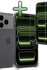 BASEY. BASEY. iPhone 17 Pro Hoesje Shockproof Met Screenprotector Met Dichte Notch