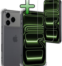 BASEY. BASEY. iPhone 17 Pro Hoesje Shockproof Met Screenprotector Met Dichte Notch