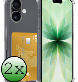 BASEY. BASEY. iPhone 17 Hoesje Pashouder - 2 PACK