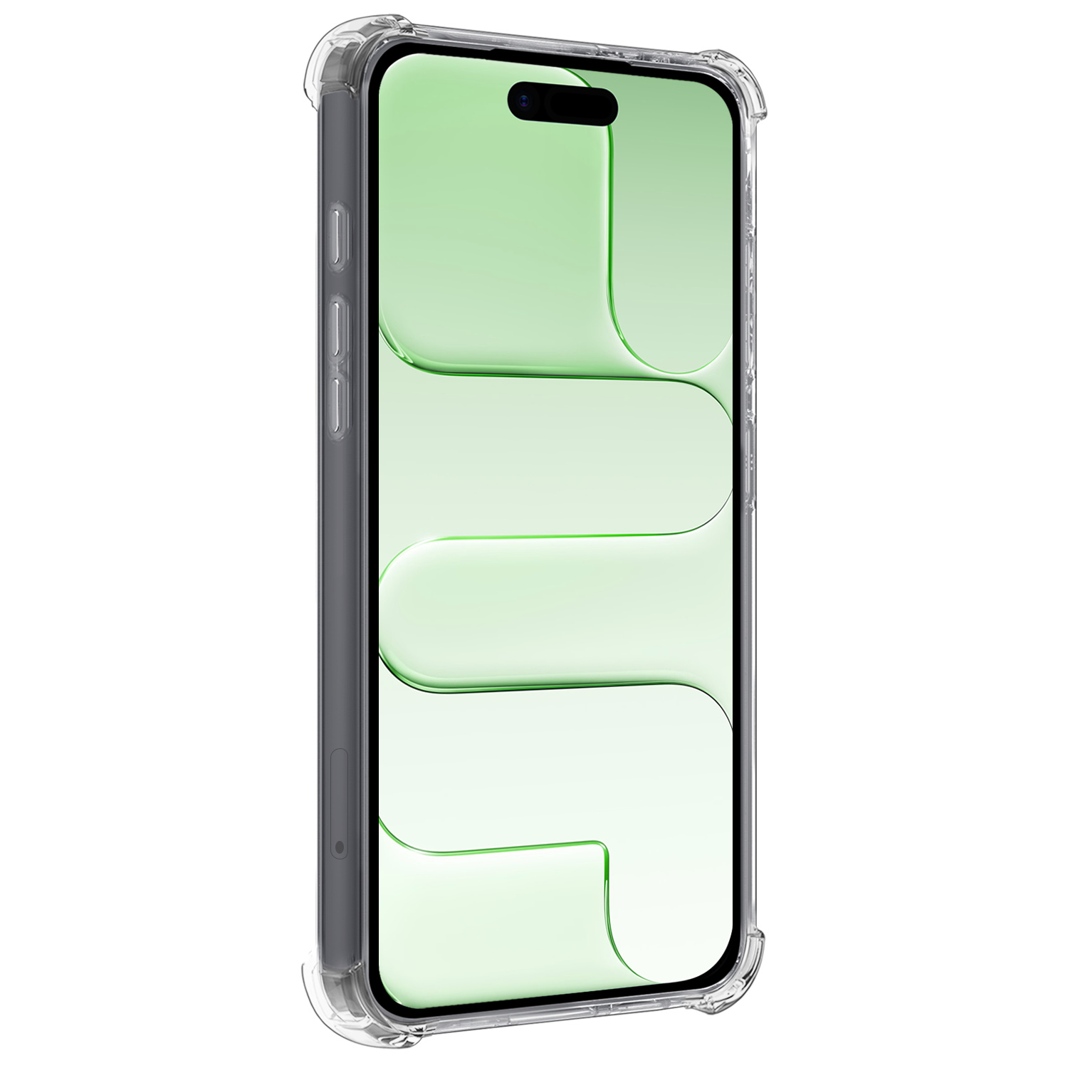 BASEY. BASEY. iPhone Air Hoesje Pashouder Met 2x Screenprotector