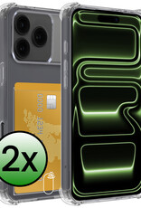 BASEY. BASEY. iPhone 17 Pro Hoesje Pashouder - 2 PACK