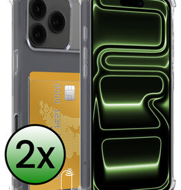 BASEY. BASEY. iPhone 17 Pro Hoesje Pashouder - 2 PACK
