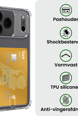 BASEY. BASEY. iPhone 17 Pro Max Hoesje Pashouder Met Screenprotector
