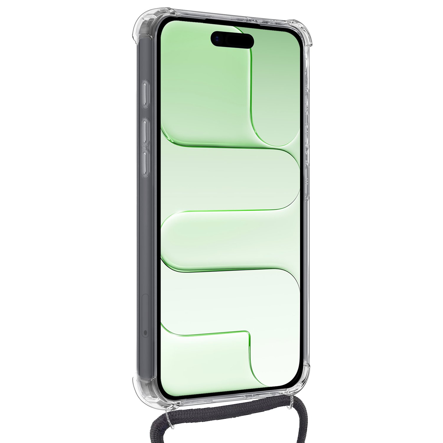 BASEY. BASEY. iPhone Air Hoesje Pashouder met Koord - 2 PACK