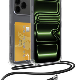 BASEY. BASEY. iPhone 17 Pro Max Hoesje Pashouder met Koord