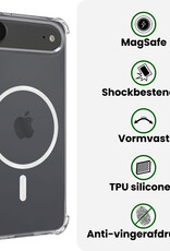 BASEY. BASEY. iPhone Air Magsafe Hoesje - Transparant - 2 PACK
